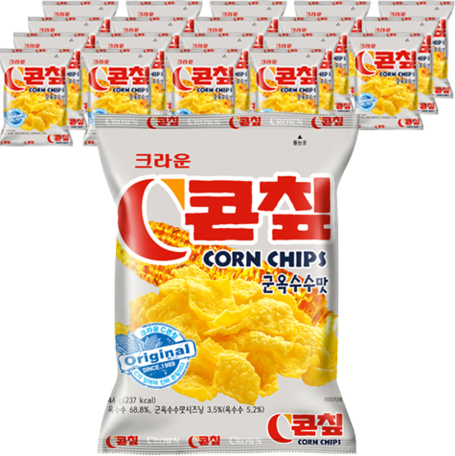 크라운 콘칲-, 44g, 20개