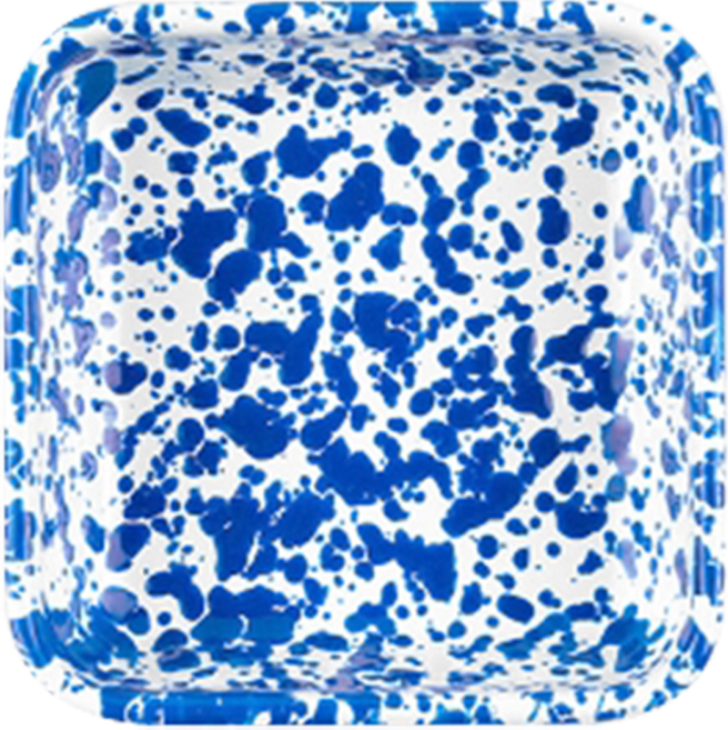 크로우캐년홈 마블 스몰 스퀘어 트레이 D122, 블루, 1개