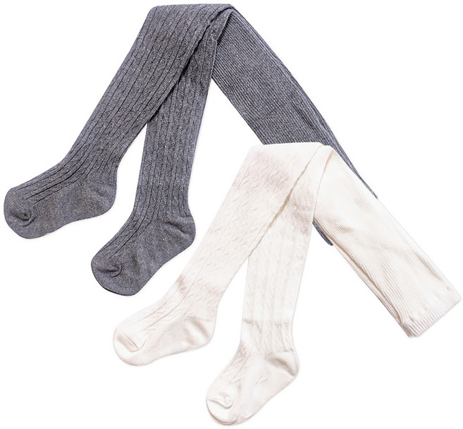 드레스하우스 아동용 설레임 꼬아 팬티스타킹 2켤레