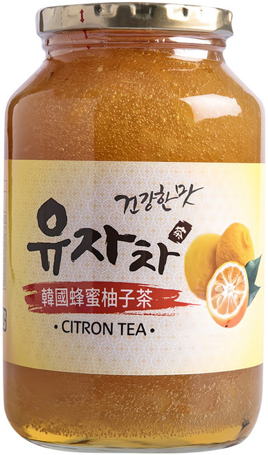 韓國蜂蜜柚子茶, 1kg, 1罐, 1罐
