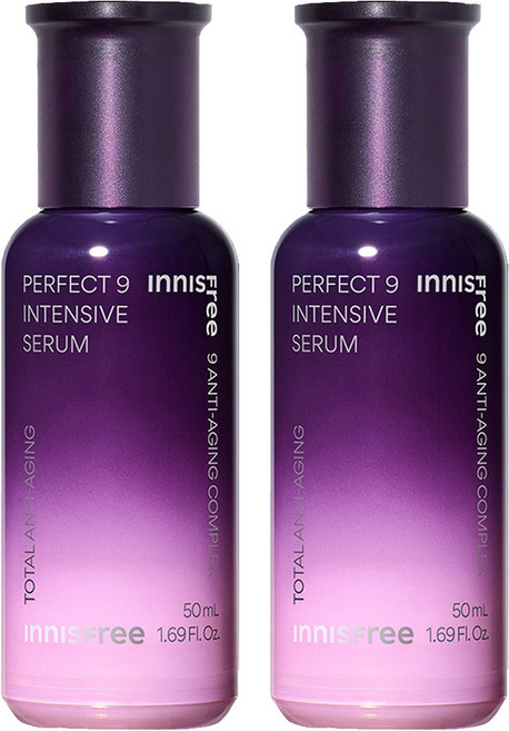 이니스프리 퍼펙트 9 인텐시브 세럼, 50ml, 2개