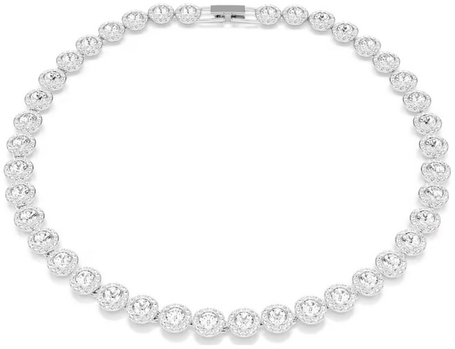 스와로브스키 여성용 Una 엔젤릭 테니스 로듐 목걸이 5117703 +쇼핑백+메시지카드+품질보증서(백화점A/S)