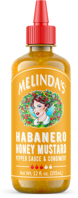 멜린다 하바네로 허니머스타드소스, 1개, 355ml