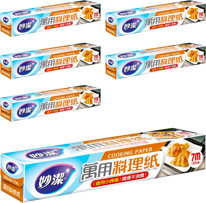 妙潔 萬用料理紙, 7m, 1捲, 6盒