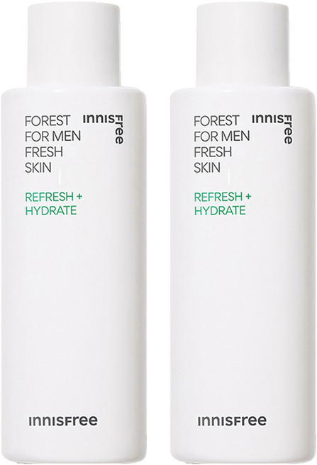 INNISFREE Forest For Men 清爽化妝水, 180ml, 2個