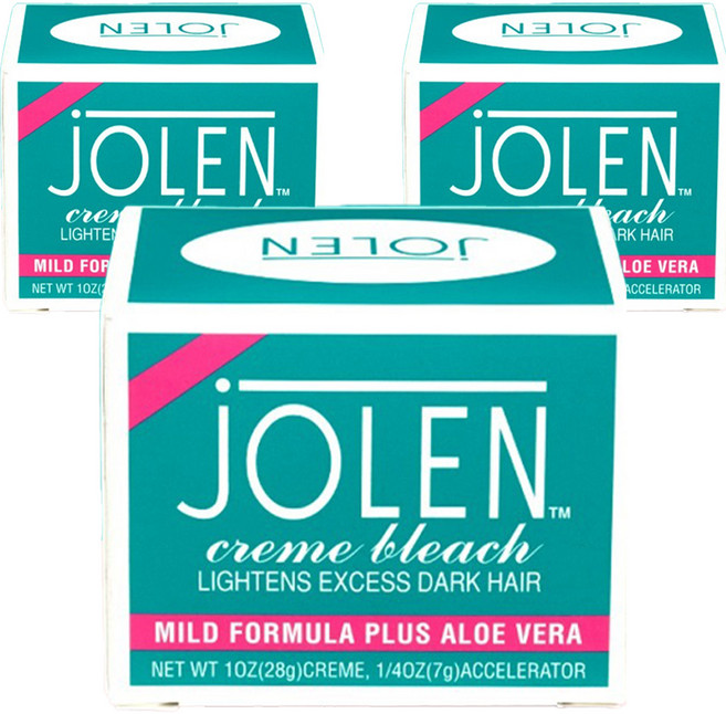 졸렌 크림 블리치 마일드 탈색제, 35g, 3개