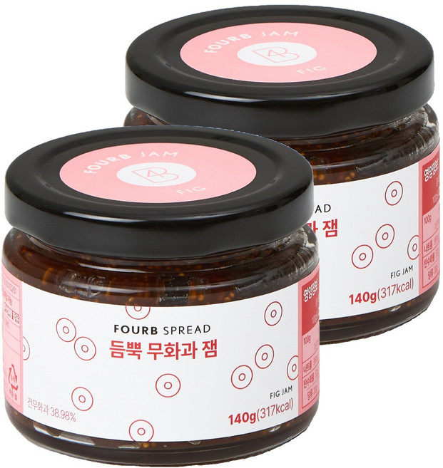 포비 무화과 잼, 140g, 2개