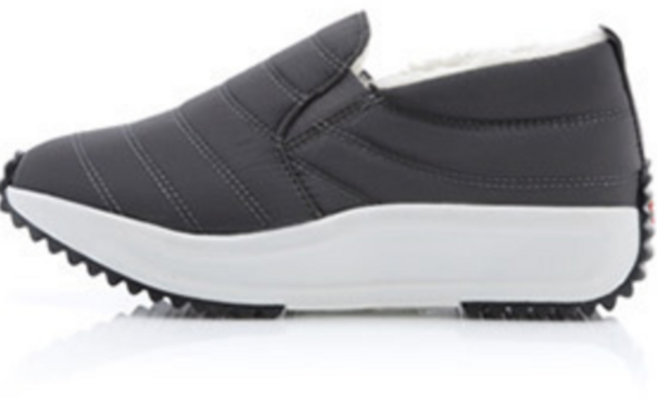 갓슈 여성용 샤파 숏 패딩방한화