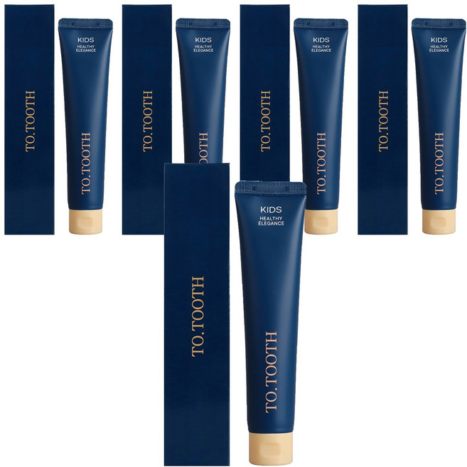 메디덴코 투투스 키즈 어린이 치약, 95g, 5개