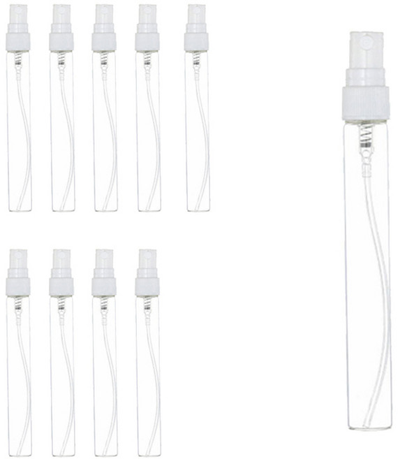 유리향수 공병 10ml, 흰색, 10개