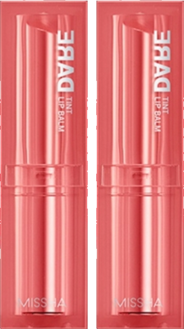 미샤 데어틴트 립밤, 02듀이베리, 4.8g, 2개