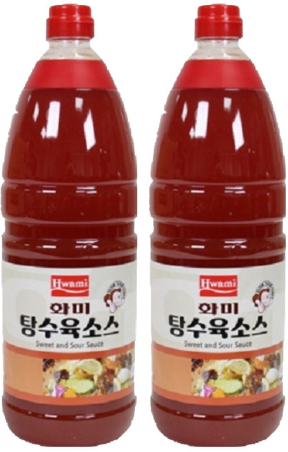 화미제당 탕수육 소스, 2kg, 2개