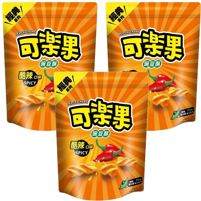 可樂果 酷辣口味, 315g, 3包