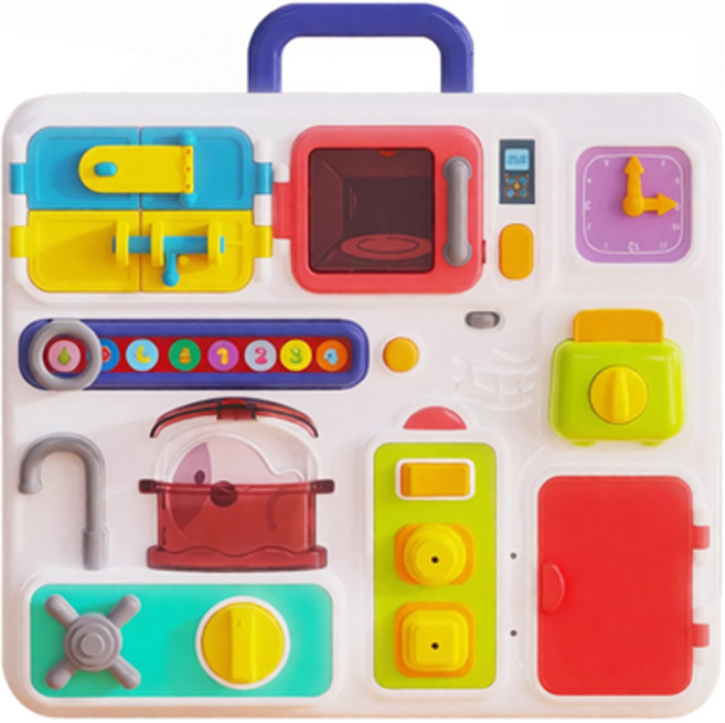 PLAYFUL TOYS 頑玩具 廚房聲光忙碌板, 混合顏色, 1套