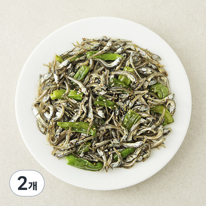 집반찬연구소 꽈리멸치볶음, 200g, 2개