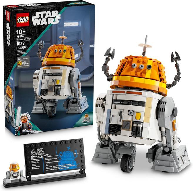 LEGO 75416 星際大戰 小鐵 C1-10P 宇航機器人 Chopper C1-10P Astromech Droid, 1盒, 多色