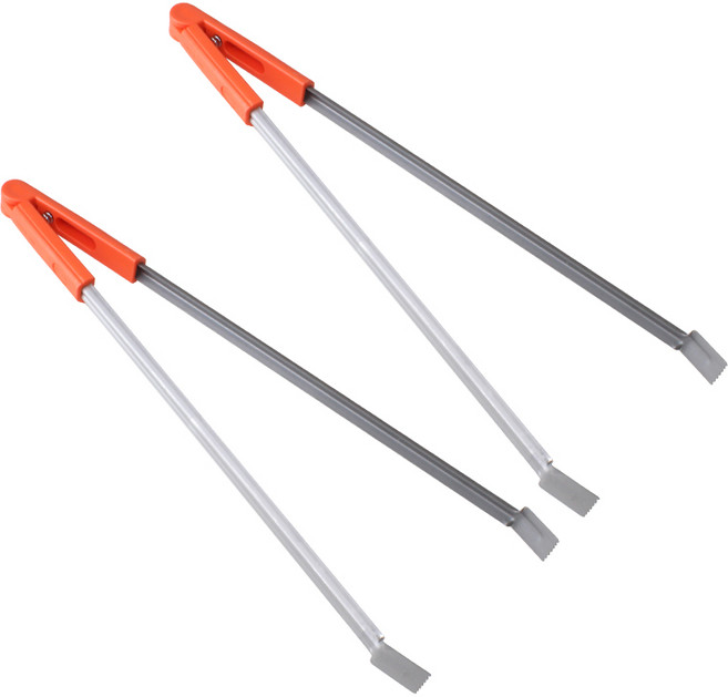 코텍스 청소용 다용도 집게 50cm, 빨강, 2개