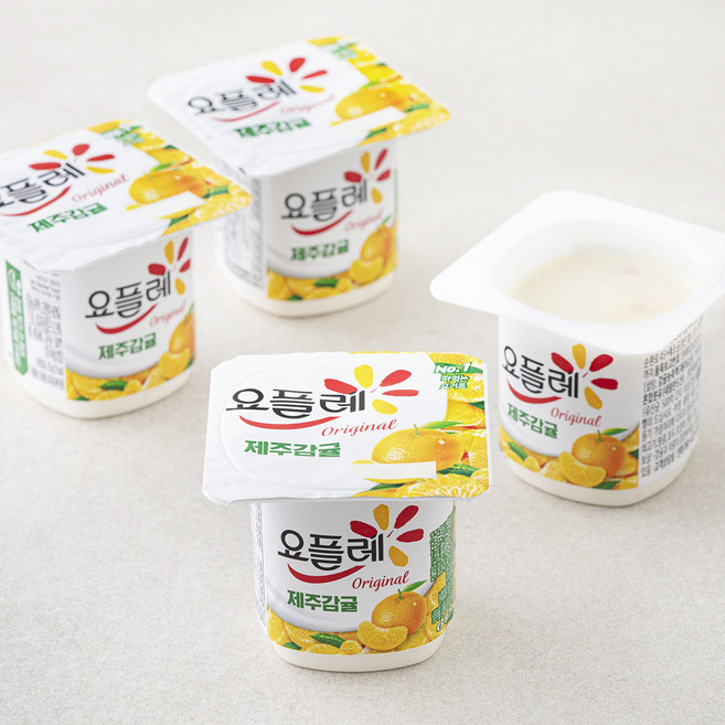 요플레 오리지널 제주감귤, 340g, 1개