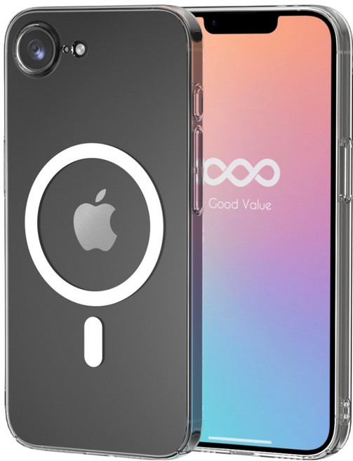 굿밸류 변색없는 에어핏 맥세이프 1mm 슬림 휴대폰 케이스