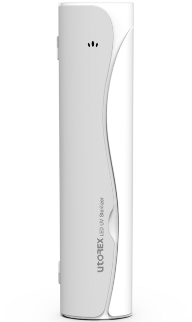 유토렉스 그레이스 휴대용 칫솔살균기, UTC-28G, 라이트그레이
