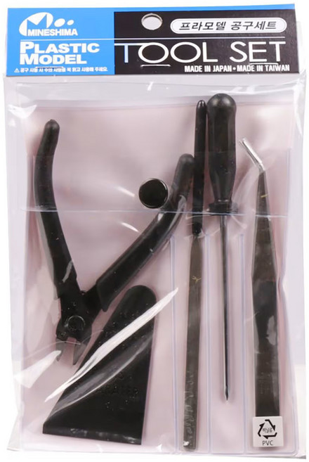 반다이 프라모델 툴 세트, 혼합색상, 1세트