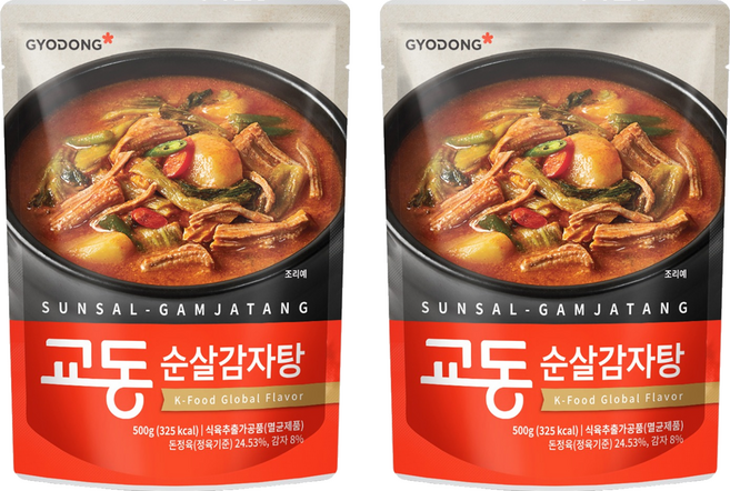 교동식품 교동 순살 감자탕, 500g, 2개