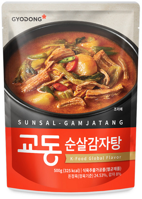 교동식품 교동 순살 감자탕, 500g, 1개