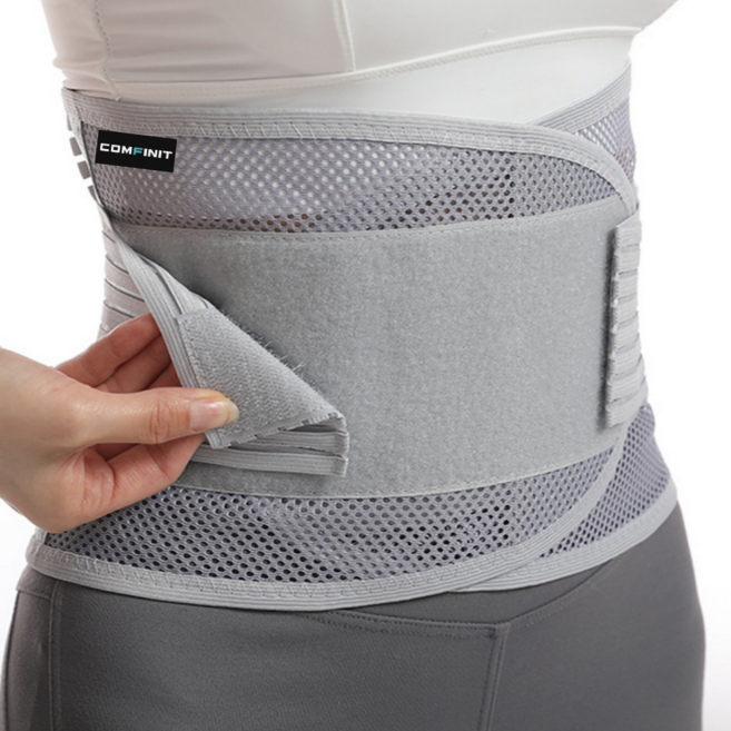 컴피닛 고탄력 통기성 메쉬 허리보호대, 1개