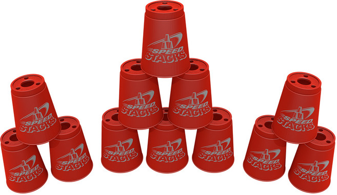 스피드스택스 스탠다드 컵, 레드, 1개