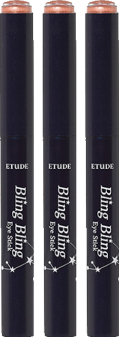 ETUDE 閃亮亮冰晶眼影棒, 18號 天際月星, 3個