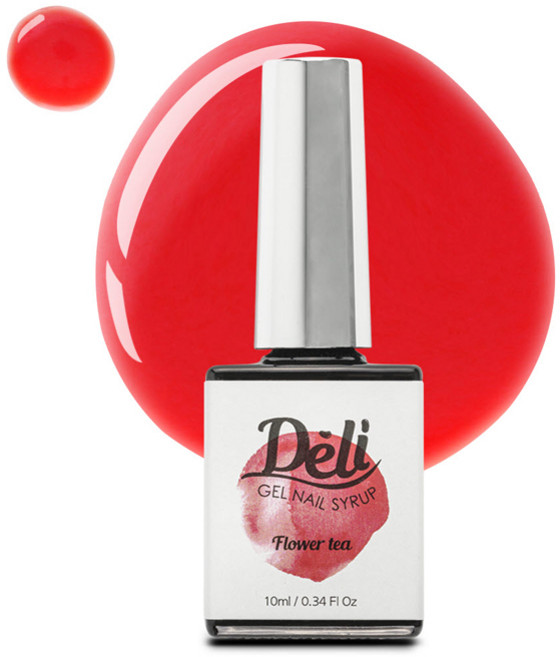 델리뷰티 시럽컬러 젤네일, SY18 히비스커스, 10ml, 1개