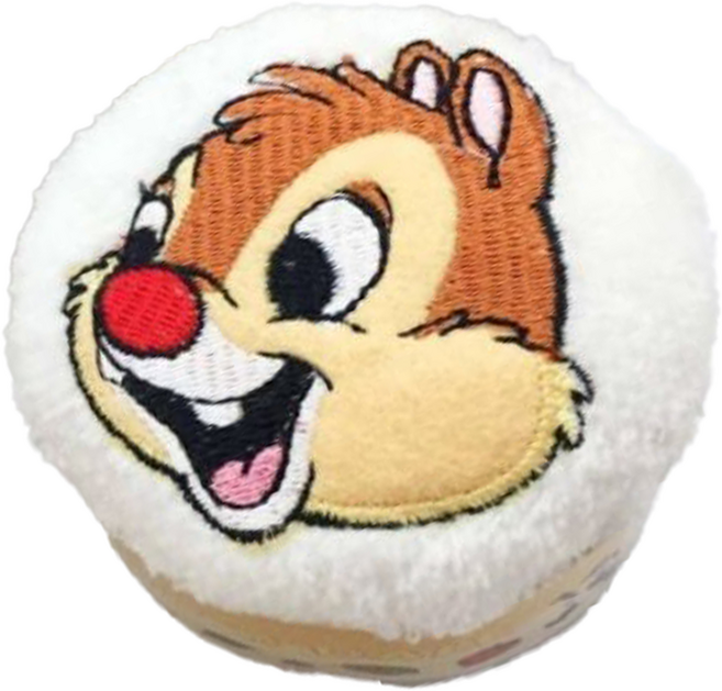 LIFE 來福牌 蒂蒂蛋糕毛巾 31*28CM 32G 100%棉 台灣製造, 蒂蒂 白色 + 咖啡色, 1條