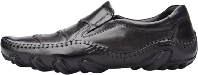 VONIN 남성용 천연소가죽 멀티 라이닝 유니크 드라이빙 슈즈