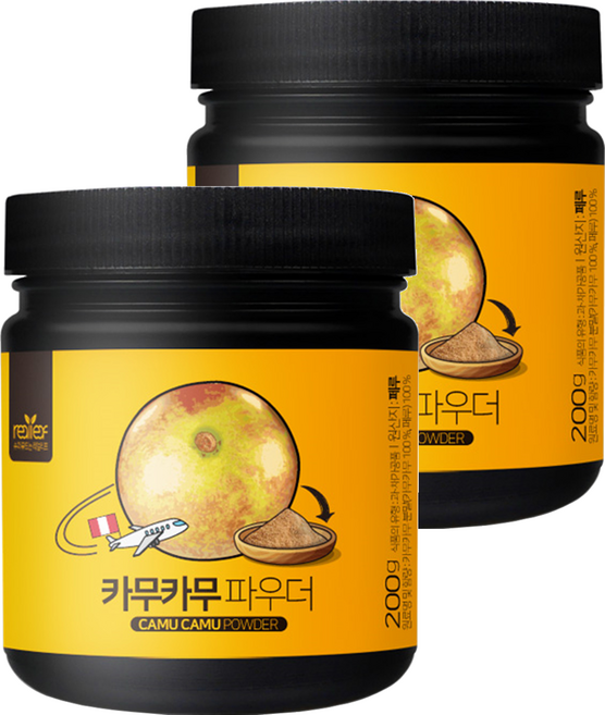 리얼리프 카무카무 파우더, 200g, 2개