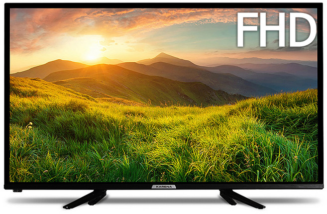 카레나 Full HD DLED 81.3cm TV, 81cm(32인치), KNZ32FD, 스탠드형, 자가설치