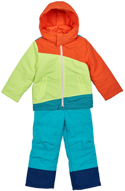 에프리더 아동용 사선네모 스키복 상하의 세트