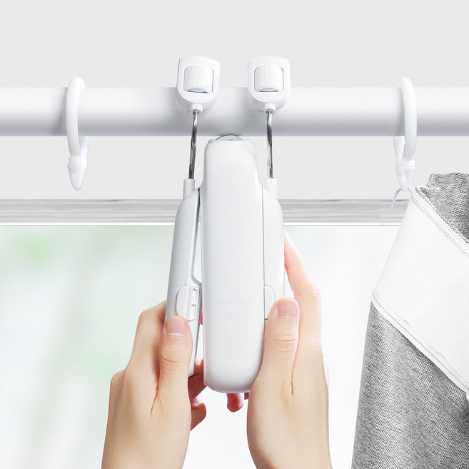 SwitchBot 電動窗簾 版本3 桿式 42 x 51 x 173 mm, 白色, 1個