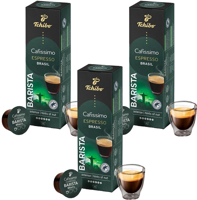 치보 에스프레소 브라질 캡슐커피, 10개입, 3개, 8g