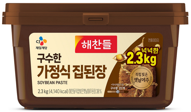 해찬들 구수한 가정식 집된장, 2.3kg, 1개