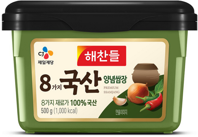 해찬들 8가지 국산 양념쌈장, 1개, 500g