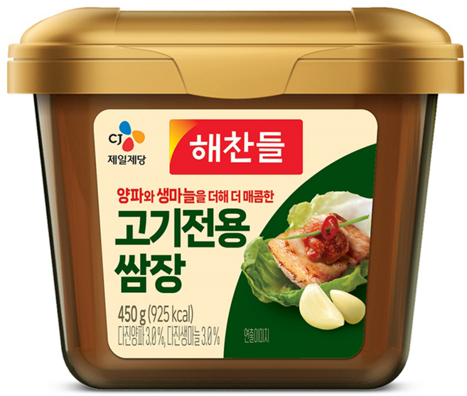 해찬들 고기전용 쌈장, 450g, 1개