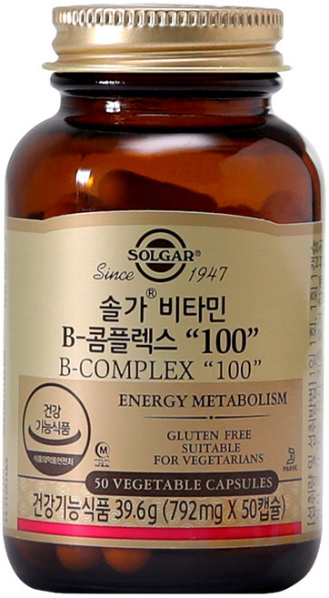 솔가 비타민B 콤플렉스 100, 50정, 1개