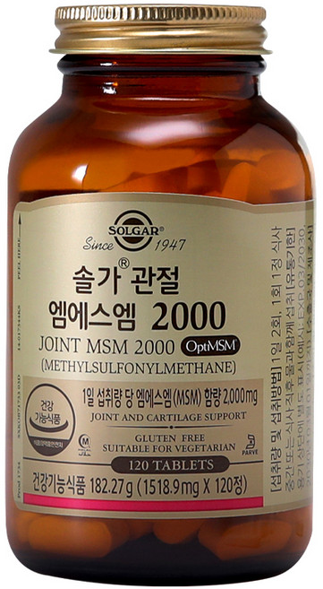 솔가 관절 엠에스엠 2000, 120정, 1개