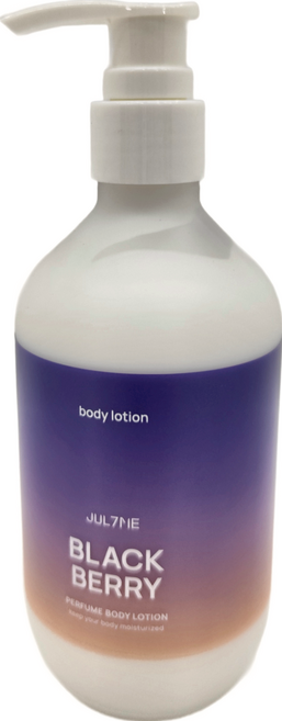 JUL7ME 香水身體乳 BLACK BERRY 黑莓與麝香, 300ml, 1瓶