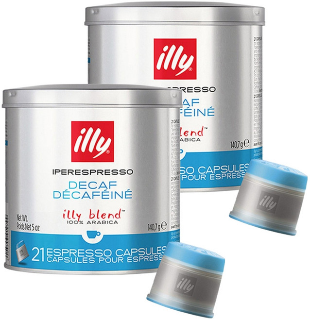 일리 디카페인(디카프) 캡슐, 6.7g, 21개입, 2개