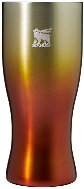 스탠리 골든아워 프리즘 필스너 비어 글라스, 앰버 글로우, 443ml, 1개