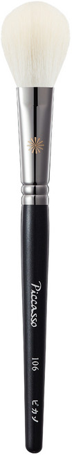 피카소 106 블러셔 브러쉬, 혼합 색상, 1개