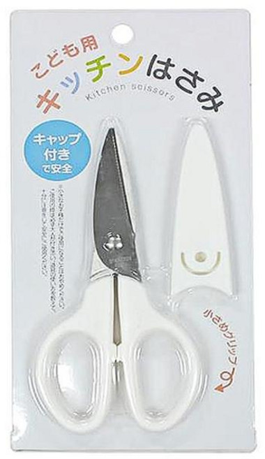 食物料理剪 帶刀套, 白色, 3支