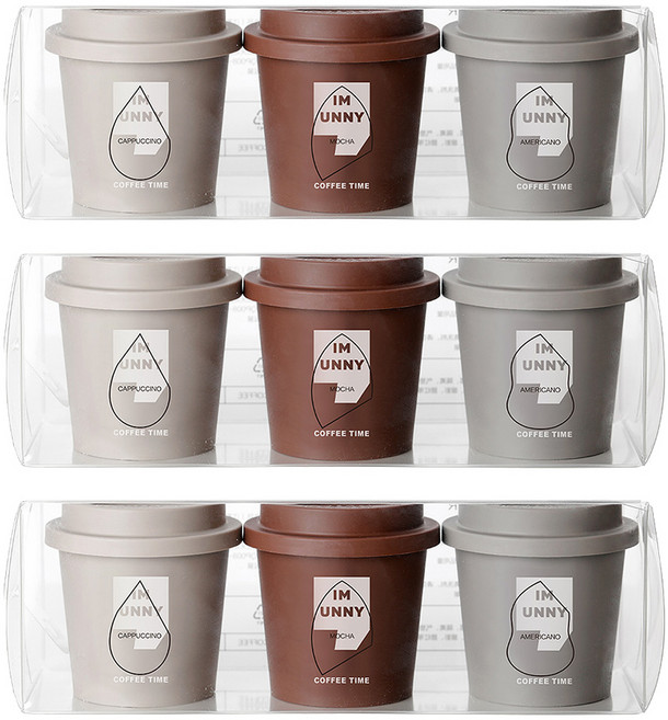 IM'UNNY 綜合美妝蛋, 葫蘆型 + 水滴型 + 斜角型, 3盒