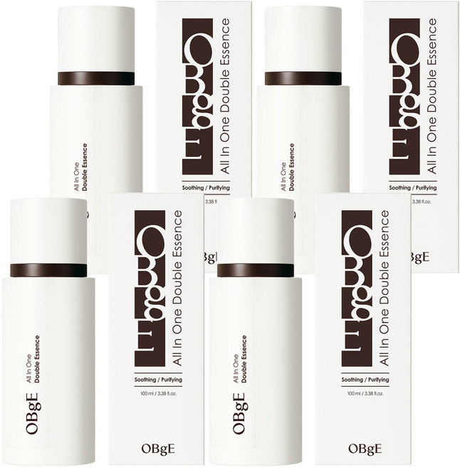 OBge 올인원 더블 에센스, 100ml, 4개